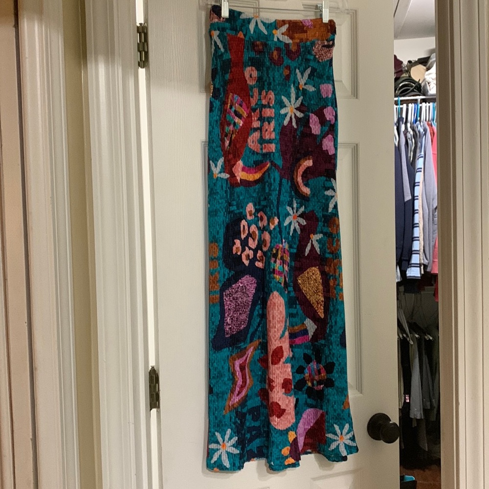 Farm Rio for Anthropologie Maxi skirt. XS Petite. NWT